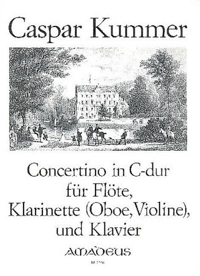 Concertino C-Dur op.101 fürFlöte, Klarinette (oboe, Violine)