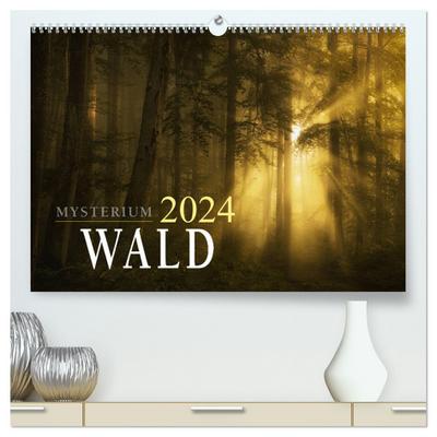 Mysterium Wald (hochwertiger Premium Wandkalender 2024 DIN A2 quer), Kunstdruck in Hochglanz