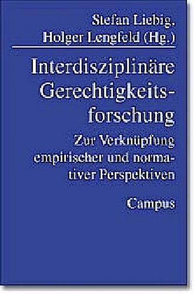 Interdisziplinäre Gerechtigkeitsforschung