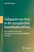 Fußspuren von Feist in der europäischen Datenbankrichtlinie