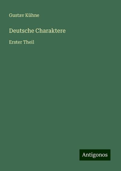 Kühne, G: Deutsche Charaktere