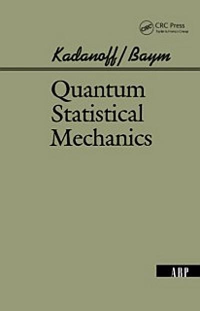 Quantum Statistical Mechanics