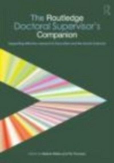 Routledge Doctoral Supervisor’s Companion