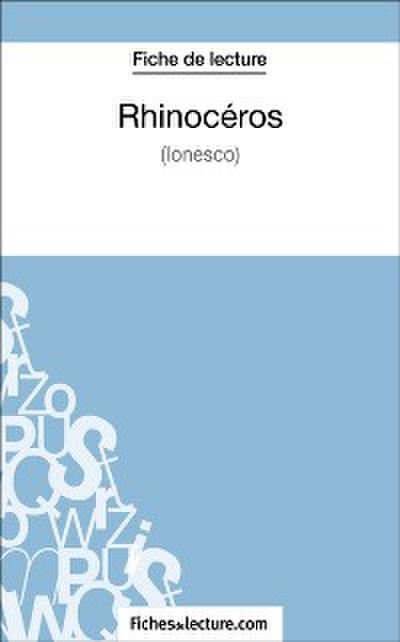 Rhinocéros d’Ionesco (Fiche de lecture)