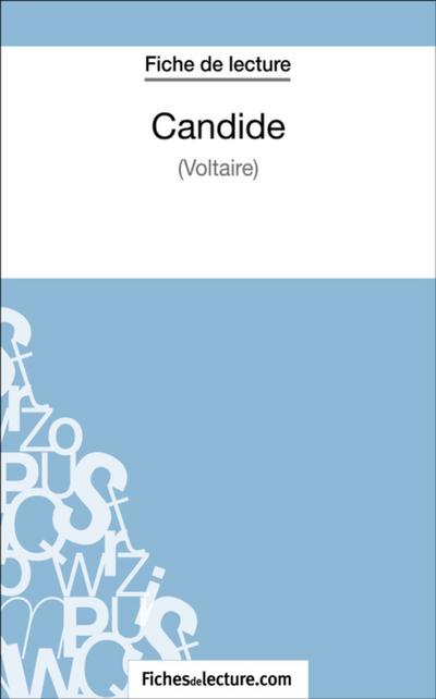 Candide de Voltaire (Fiche de lecture)
