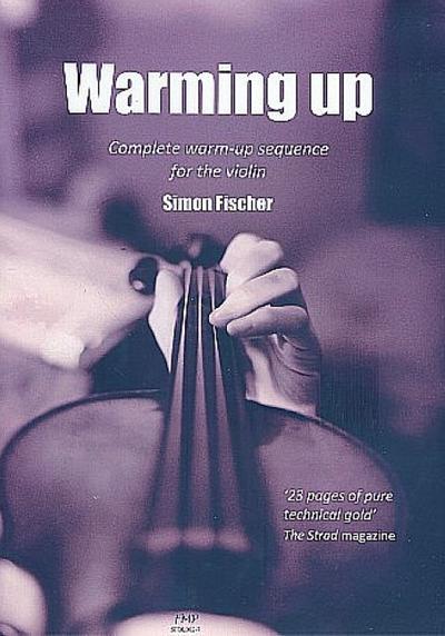 Warming upfor violin