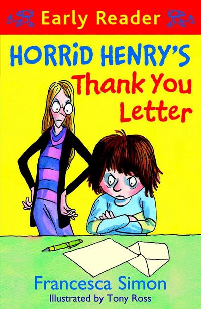 Horrid Henry’s Thank You Letter