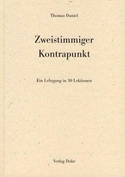 Zweistimmiger Kontrapunkt