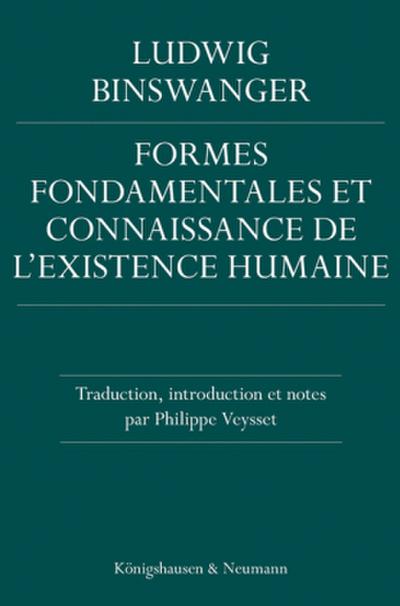 Formes fondamentales et connaissance de l’existence humaine