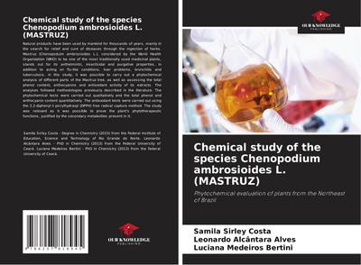 Chemical study of the species Chenopodium ambrosioides L. (MASTRUZ)