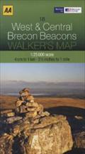 Walker’s Map West & Central Brecon Beacons