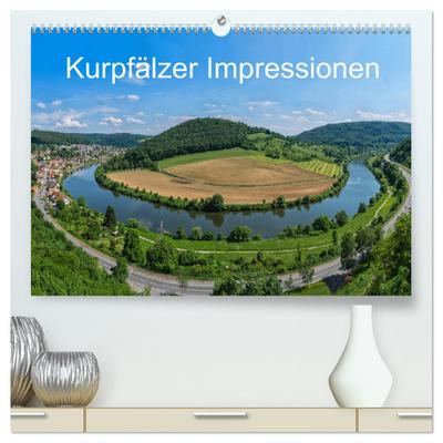 Kurpfälzer Impressionen (hochwertiger Premium Wandkalender 2024 DIN A2 quer), Kunstdruck in Hochglanz