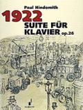 Suite "1922" op. 26für Klavier