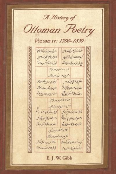 History of Ottoman Poetry Volume IV