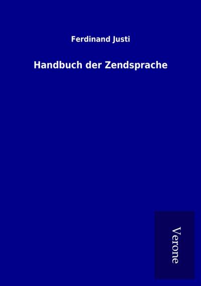 Handbuch der Zendsprache