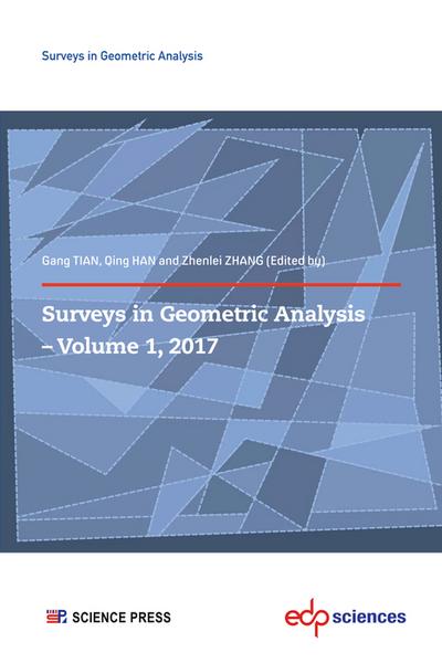 Surveys in Geometric Analysis – Volume 1, 2017