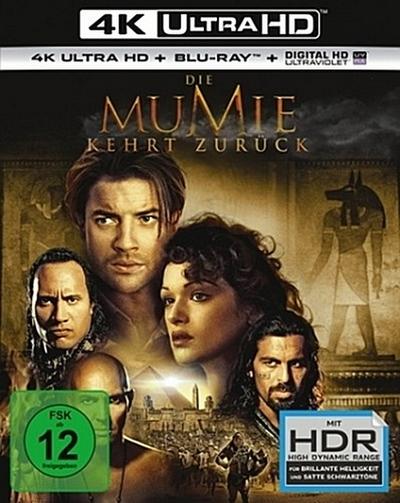 Mumie 2, Die (UHD+BR) Mumie kehrt Zurück Min: 129/DD5.1/WS  2Disc, 4K Ultra