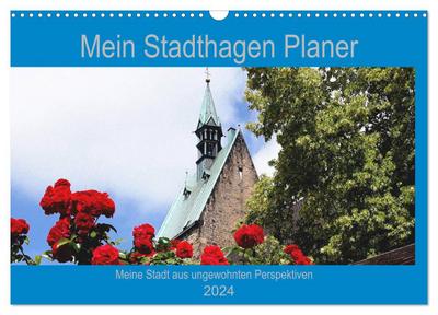 Mein Stadthagen Planer (Wandkalender 2024 DIN A3 quer), CALVENDO Monatskalender