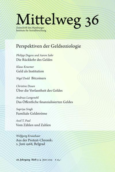 Mittelweg 36 - Perspektiven der Geldsoziologie