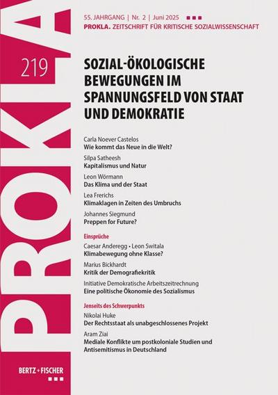 PROKLA 219 / 55. Jg., Heft 2, Juni 2025