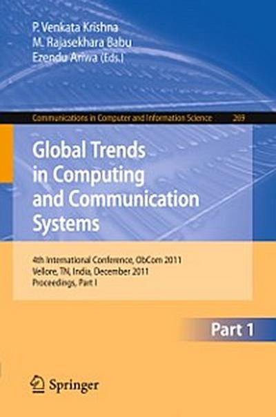 Global Trends in Computing and Communication Systems