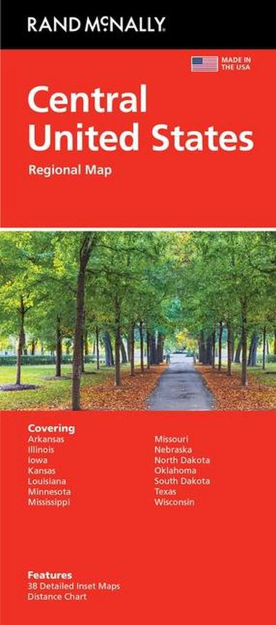 Rand McNally Easy to Read: Central United States Folded Map