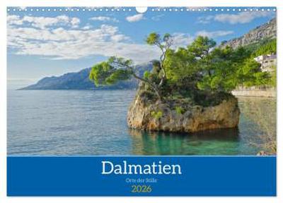 Dalmatien - Stille Orte (Wandkalender 2026 DIN A3 quer), CALVENDO Monatskalender