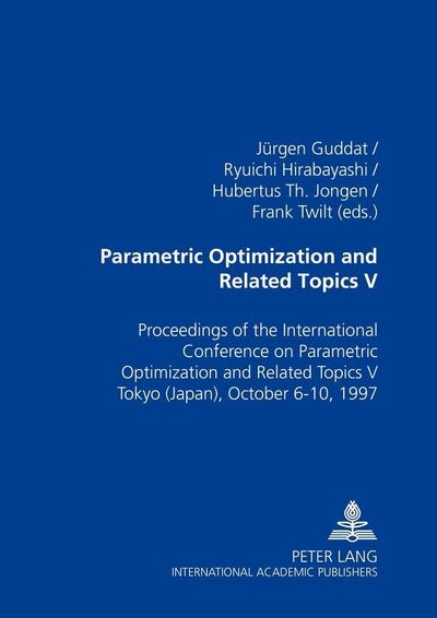 Parametric Optimization and Related Topics V