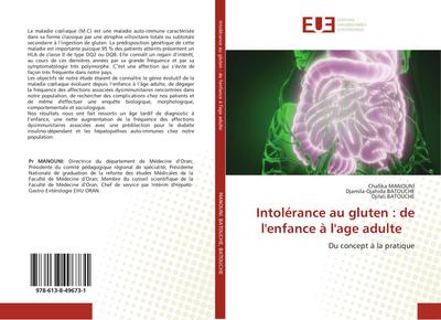Intolérance au gluten : de l’enfance à l’age adulte