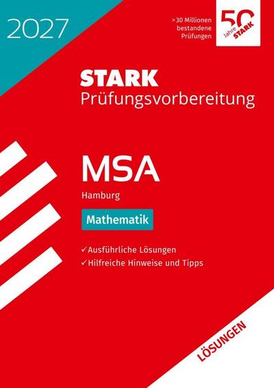 STARK Lösungen zu Mathematik - MSA 2027 Hamburg - Prüfungsvorbereitung