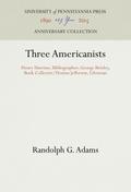 Three Americanists