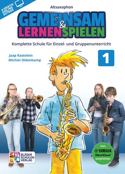 Gemeinsam lernen & spielen Band 1 (+Online Audio)für Bläserklasse (Blasorchester)