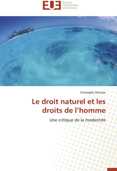 Le droit naturel et les droits de l’homme
