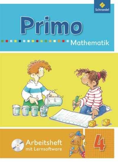 Primo Mathematik, Ausgabe 2009 4. Schuljahr, Arbeitsheft m. CD-ROM