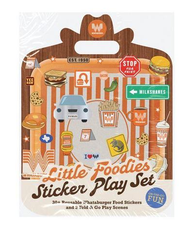 Little Foodies Reusable Sticker Play Set