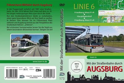 Mit der Straßenbahn durch Augsburg - Linie 6/DVD