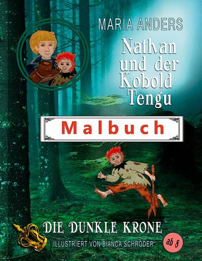 Nathan und der Kobold Tengu - Malbuch zum Roman