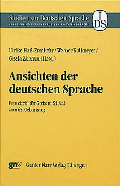 Ansichten der deutschen  Sprache