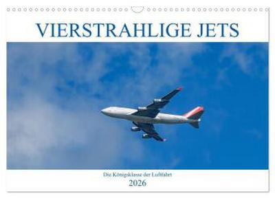 Vierstrahlige Jets (Wandkalender 2026 DIN A3 quer), CALVENDO Monatskalender