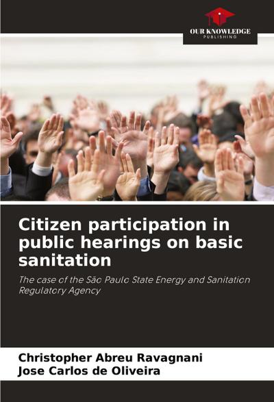 Citizen participation in public hearings on basic sanitation