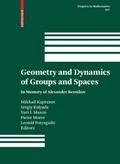 Geometry and Dynamics of Groups and Spaces