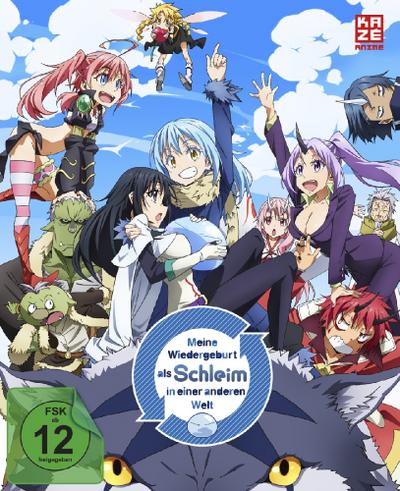 Meine Wiedergeburt als Schleim..  Staffel 1 (BR)  Gesamtausgabe, 4Disc, Ep. 01-24 (Relaunch)