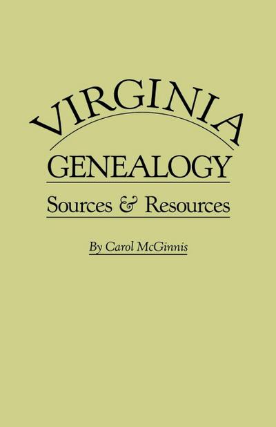 Virginia Genealogy. Sources & Resources