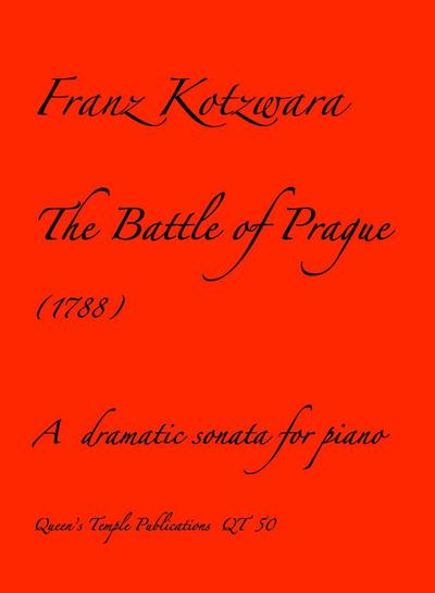 Kotzwara’s Battle of Prague