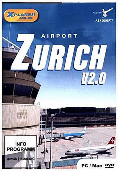 XPlane 11 AddOn Airport Zürich V 2.0