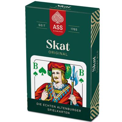 FSC Skat, Turnierbild, 4 Farben-Blatt in Faltschachtel