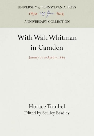 With Walt Whitman in Camden