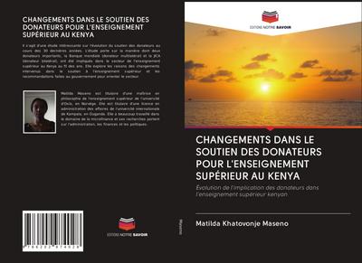CHANGEMENTS DANS LE SOUTIEN DES DONATEURS POUR L’ENSEIGNEMENT SUPÉRIEUR AU KENYA