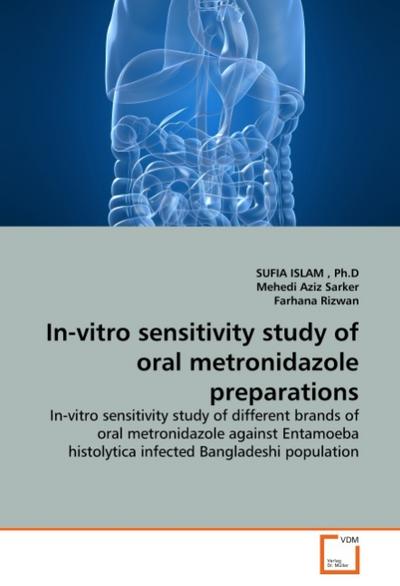 In-vitro sensitivity study of oral metronidazole preparations