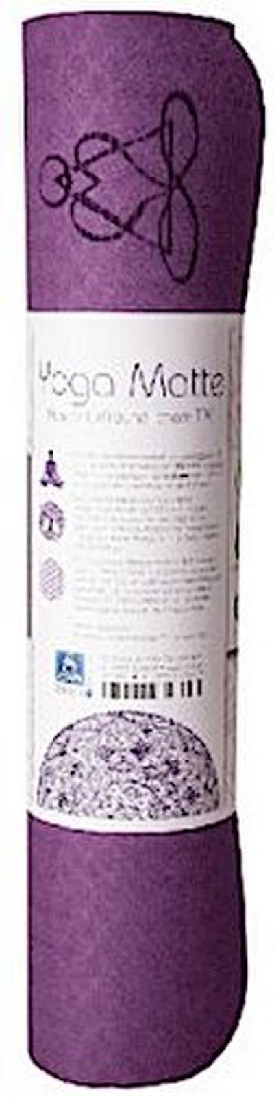 Berk Esoterik Yoga-Matte TPE ecofriendly - dunkellila/zartlila